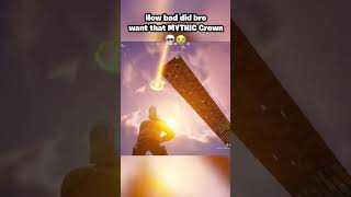 How bad did bro want that crown 💀😭🙏 #fortnite #fortniteclips