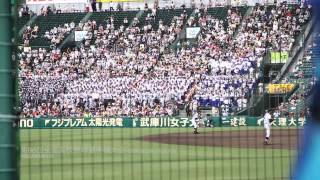 富山商 応援団 2014夏 第96回全国高校野球選手権大会 vs 日本文理  アルプス一万尺 アフリカンシンフォニー 森田 駿哉 ラスト登板 他 【応援 吹奏楽 甲子園】