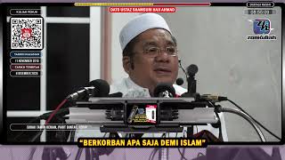 TAZKIRAH : Kisah Anak Orang Kaya Tapi Sanggup Mati Miskin Demi Islam - Ustaz Shamsuri Ahmad