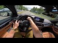 520hp bmw 545e g30 review on autobahn ultimate 5 series