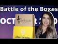 OWLCRATE VS ILLUMICRATE BATTLE OF THE BOXES | October 2020