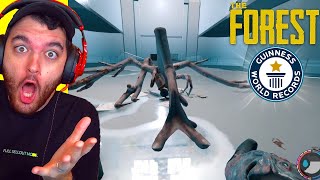 WORLD RECORD "THE FOREST" SPEEDRUN IS SO SCARY...