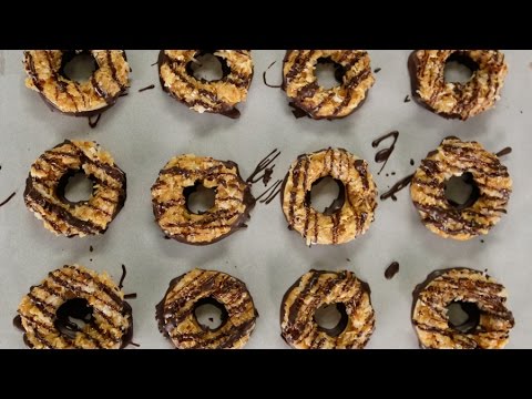 Homemade Samoas Girl Scout Cookies Recipe | Get the Dish Homemade Samoas Girl Scout Cookies Recipe | Get the Dish