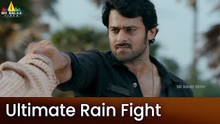 Prabhas Ultimate Rain Fight Scene | Mirchi | Latest Telugu Movie Scenes @SriBalajiMovies