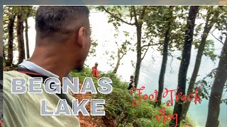 Foot track Begnas lake #sanjeevghimire #support !Let,s promote Begnas lake