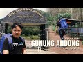 SOLO HIKING GUNUNG ANDONG VIA SAWIT - Jalur Terpendek & Ada Mata Air