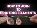 Join 3D Printer Filaments Easily Sunlu Connector Splicer Review