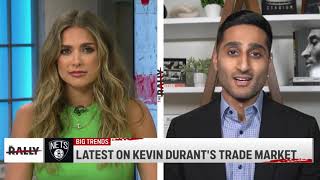 Shams Charania with the latest news on Kevin Durant's trade market value