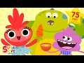 There's A Monster In My Tummy And More Kids Songs | Super Simple Songs