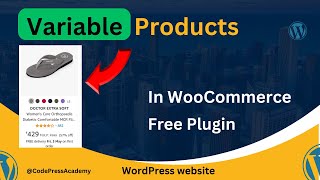 Create Variable Prosuct in WooCommerce, WordPress Website | Free plugin | with Color and Attribute