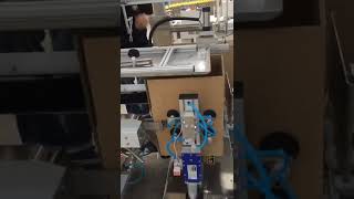 servo motor type automatic case erecting machine