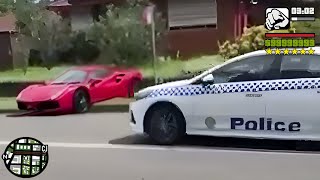 GTA In Real Life : STOLEN FERRARI 😱