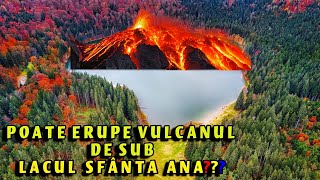 OARE VA ERUPE VULCANUL DE SUB LACUL SFANTA ANA???  #romania #curiozitati #visitromania