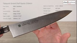 Takayuki Grand Chef Gyuto 210mm Quick Look