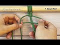 16 macrame basic knots tutorial 16 nút thắt macrame thông dụng