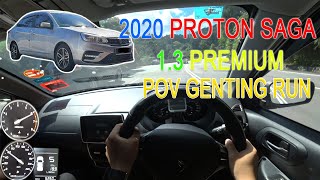 Part 2 | 笨蛋傻瓜上云顶? 没录到过程? | 2020 Proton Saga 1.3 Premium | Malaysia #POV [Genting Run 冲上云霄]