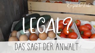 🥚 Ist Eier und Gemüse privat verkaufen noch erlaubt? 🥚🐔 Kompost\u0026Liebe