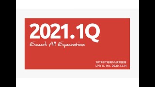 Link-U　2021年7月期1Q　決算説明