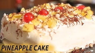 Pineapple Gateau Cake | Mallika Joseph Food Tube