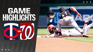 Twins vs. Nationals Game Highlights (5/22/24) | MLB Highlights
