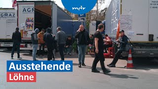 LKW-Streik: Spedition lässt Ultimatum der Fahrer verstreichen | Umschau | MDR