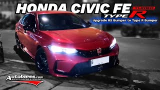 Civic FE Turbo RS Upgrade Bumper Type R Import‼️