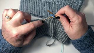 JST How to Knit One Colour Brioche in the Round