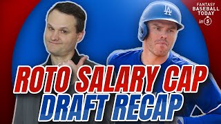12-Team Roto Salary Cap (Auction) Draft Recap! | Fantasy Baseball Advice