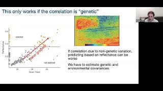 Daniel Runcie - MegaLMM: A Statistical Model for Genomic Prediction with High-dimensional Traits