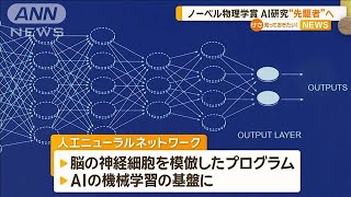 「AIの先駆者」米加の2人にノーベル物理学賞　機械学習の基盤を築く【知っておきたい！】【グッド！モーニング】(2024年10月9日)