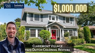 STUNNING Dutch Colonial Revival - Claremont Village