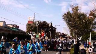 東村山市市制施行５０周年記念「山車・神輿・大太鼓パレード」＠さくら通り