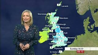 BBC Breakfast : Its certainly a lovely day in some areas ( Saturday )