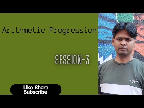 Arithmetic Progression Session 3 Youtube