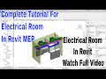 Electrical Room Design in Revit: Full Tutorial for Beginners