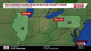 2 women found dead inside Butler County home following investigation in Illinois