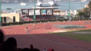 港九區D1中學學界田徑賽 2014-2015 GB 4X400m (Final)