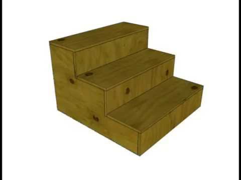 How To Build Stairs with One Sheet of Plywood - Part One How To Build Stairs with One Sheet of Plywood - Part One