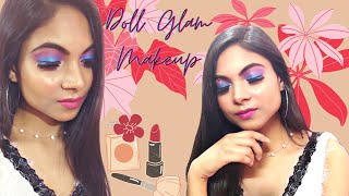 step by step doll glam makeup tutorial || glam makeup look || PRAGATI PAL