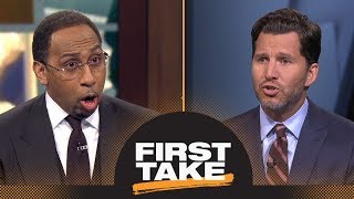 Stephen A., Will, Max discuss Trump's tweets about LeBron James | First Take | E
