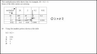 Q19 SAMPLE MATHS TEST 2 Solution