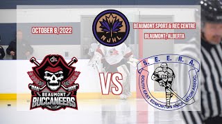 Beaumont Buccaneers vs SEERA Icemen Highlights | NJHL | October 8, 2022