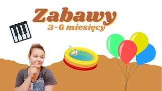 ZABAWY I ZABAWKI wspierające rozwój 3-6 MIESIĘCY // Czym bawiliśmy się w wieku 3-6 miesięcy?