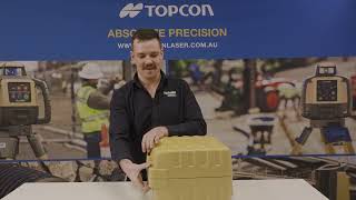 Topcon RL-H5A Dry Battery Standard Rotating Laser Level - Unboxing Video and features