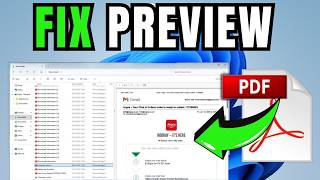 How To Fix PDF Preview Pane Not Working In Windows 11 (2026)