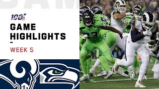Rams vs. Seahawks Week 5 Highlights | NFL 2019