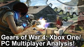 Gears of War 4 Xbox One/PC Multiplayer/Horde Mode Analysis + Frame-Rate Test