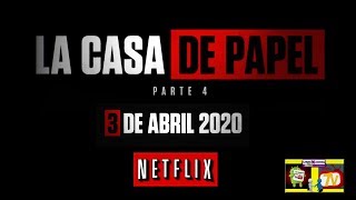 La Casa de Papel 4 | Anúncio de estreia | Netflix | SÉRIES | FILMES e LANÇAMENTOS.