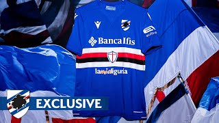 'La mia Liguria' sulla maglia della Sampdoria