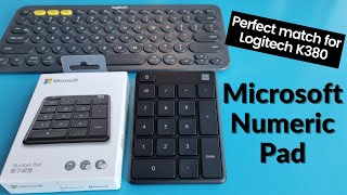 The best wireless numeric keypad — Microsoft Number Pad